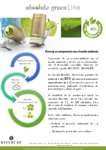 Flyer cpsulas Green Line, comprometidos con el medio ambiente