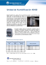 Unidad Humidificadora 45400