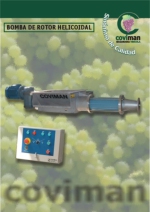 Bomba de vendimia de rotor helicoidal