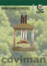 Prensa hidrulica vertical para uva