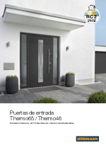 Puertas de entrada Thermo65 / Thermo46