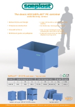 El clsico contenedor 630 Saeplast PE
