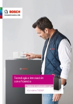 Calderas de condensacin a gas Condens 7000 F de Bosch
