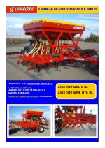 Sembradora mecnica plegable