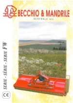 Cortadoras de hierba Serie FW de Becchio & Mandrile