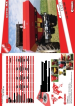 Abonadoras centrfugas de dos discos Serie RX de Cosmo