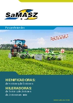 Henificadoras e Hileradoras para profesionales SaMASZ
