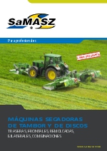 Mquinas segadoras de tambor y de discos para profesionales SaMASZ
