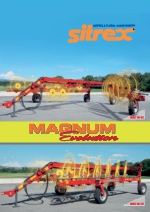 Rastrillos hileradores MKE Magnum Evolution de Sitrex