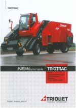 Carro alimentador-mezclador Triotrac de Trioliet
