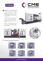 Fresadoras de bancada fija Serie FS de CME