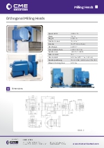Cabezales de fresar ortogonales de CME