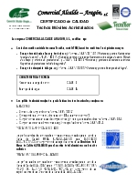 Certificado de calidad Techos mviles acristalados (TKM)