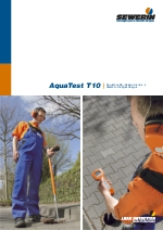 Bastn de escucha para la localizacin de fugas de agua AquaTest T10