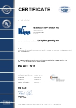 Calidad para los ms altos requisitos - Certificado ISO 9001: 2015