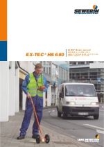 Detector de fugas de gas EX-TEC HS 660 / 650 / 610