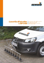 Detector de fugas de gas por lser LaserGasPatroller LGP 800