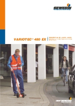 Detector de fugas de gas Variotec 480 EX