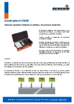 Sistema de localizacin de tuberas no metlicas y de conexiones clandestinas Combiphon CG50