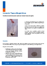 Levanta tapas magnticos