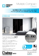 Saheco Multiplo Compact Glass SV-TPRO X110