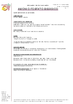 Nutrientes y auxiliares de fermentacin - Fosfato de Amonio Dibsico (DAP)