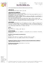 Nutrientes y auxiliares de fermentacin Nutriferm ML