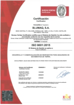 Certificado ISO 9001:2015