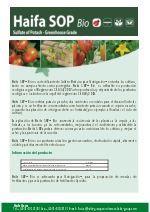Fertilizante orgnico de sulfato potsico: Haifa SOP Bio