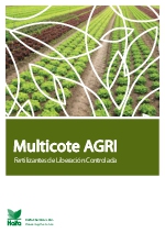 Fertilizante de liberacin controlada para agricultura: Multicote Agri