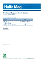 Haifa Mag: nitrato de magnesio soluble