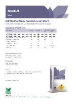 Multi-K GG: nitrato potsico soluble