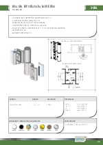 Bisagra Puerta 2056 CANAL 25