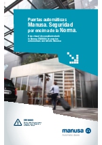 Gua Visual de cumplimiento de la Norma EN16005 en Puertas Automtica Correderas