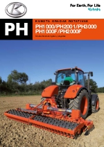 Gradas rotativas plegables PH