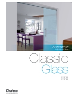 Divisiones y puertas de paso Classic Glass SV-A100 / A125