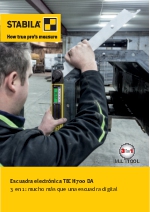 Catlogo escuadra digital STABILA TECH 700