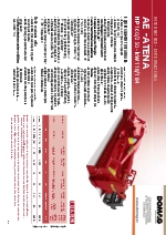 Enterradoras de piedras fijas. Modelo AE- Atena (con doble transmisin lateral)