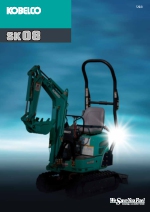 Miniexcavadoras SK08 de Kobelco