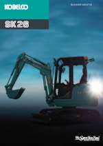 Miniexcavadoras SK26 de Kobelco