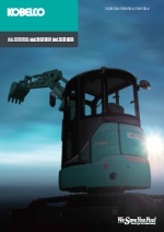 Miniexcavadoras SK28SR-6 / SK30SR-6 / SK35SR-6 de Kobelco