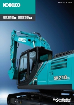 Miniexcavadoras SK210LC-10 y SK210NLC-10 de Kobelco