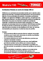 Sembradora mecnica modular de precisin Mod. Modula