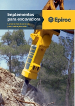 Implementos hidrulicos Epiroc