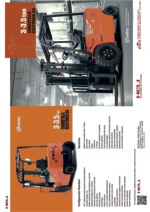 3-3.5 Ton Carretilla elctrica AC