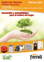 Tarifas de Calefaccin y Energas Renovables - Febrero 2018