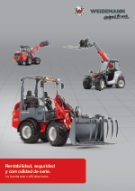 Catlogo general de cargadoras sobre ruedas y manipuladores telescpicos Weidemann