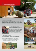 Mquinas Weidemann para caballerizas