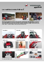 Multifuncionales Hoftrac de Weidemann (trptico)