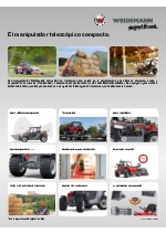 Manipulador telescpico compacto T4512 de Weidemann (trptico)